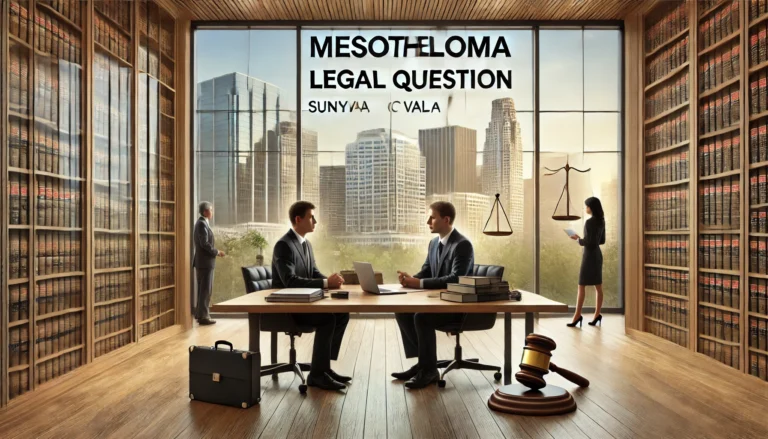 Sunnyvale Mesothelioma Legal Question